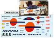 decal Porsche 962, Repsol white